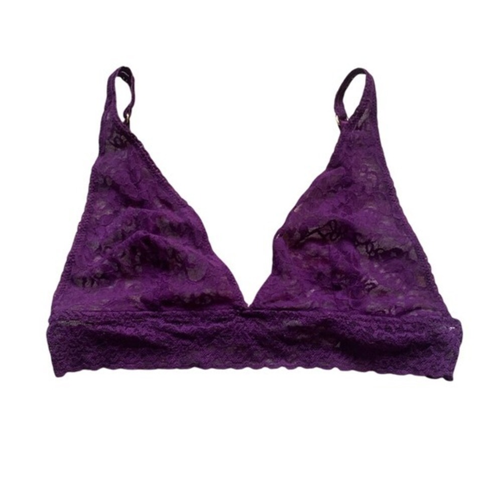 Victoria's‎ secret Purple Lace Bralette Medium M